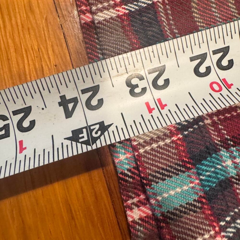Patagonia Women’s Organic Cotton Plaid Flannel Shirt Size 8 - Picture 3 of 4